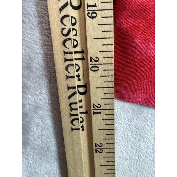 Talbots Capri Pants Womens Large Petite Pink White Floral Pull-On Pockets Crop - Picture 8 of 8